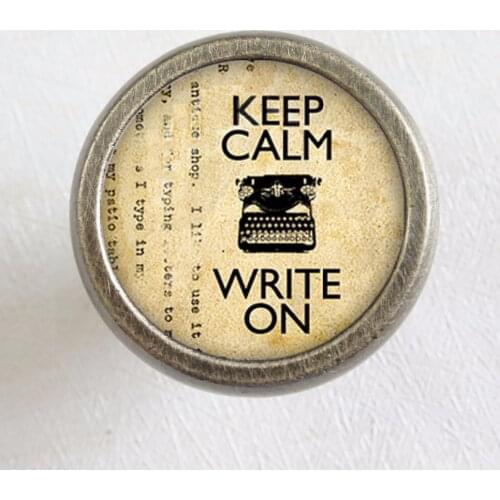 Dresser Knob Old Typewriter /Drawer Knobs Handles Antique Bronze Cabinet Handles Knobs Door Handle Cupboard Vintage Furniture