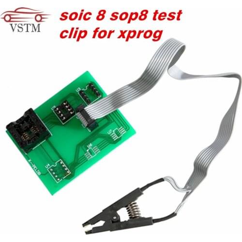 Xprog eeprom board upa usb v1.3 programmer upa usb adapter with soic 8 sop8 test clip for xprog V5.60/V5.70/V5.74