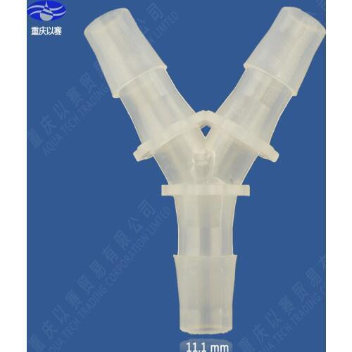 11.1mm(7/16'') Y plastic pipe connector,hose connector,pipe fittings