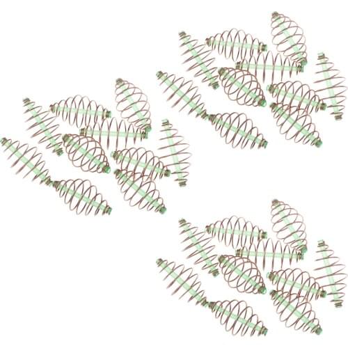 30x Fishing Feeders Spring Line Method Feeders Feeder - 3 Sizes