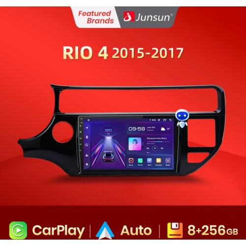 Junsun V1 2G+32G Android 10.0 RDS For Kia RIO K3 2011 - 2017 Car Radio Multimedia Video Player Navigation GPS 2 din dvd