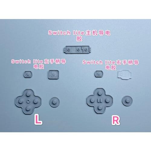 10SET/LOT Elastic Key Button Volume Power Left Right Button Rubber Pad for Nintend Switch NS Lite