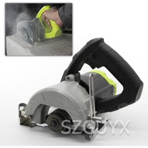 1900W 110mm Multi-function Electric Saw Wood/Metal/Marble/Tile Cutter Cutting Angle Adjustable Portable Cutting Machine