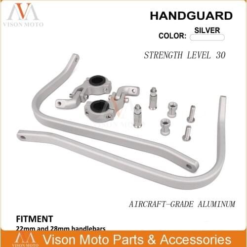 Motorcycle 22MM 28MM Handlebar Hand Guard Brush Bar Aircraft-Grade Aluminum Fit For KTM Enduro ATV Quad CRF YZF KXF RMZ KLX DRZ