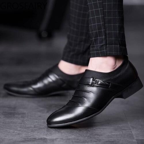 Mens Leather Shoes, Business Dress Shoes, Mens Pointed Shoes, Banquet Shoes, Mens Zapatos De Hombre Mens Dress Shoes