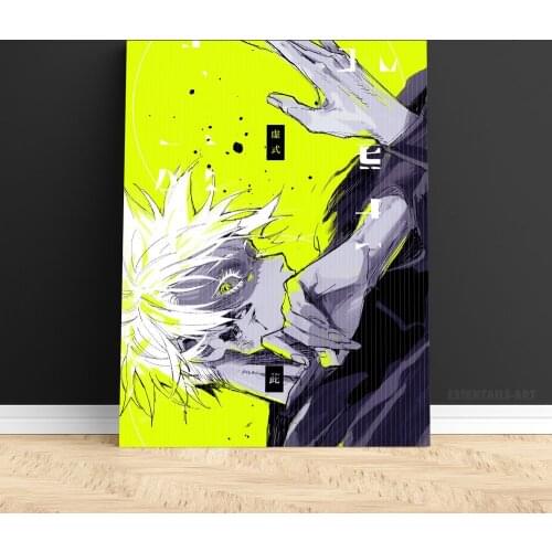 Satoru Gojo Jujutsu Kaisen Anime Manga Poster Wall Art Bedroom Print Study Living Room Home Decor Painting Decoration Canvas