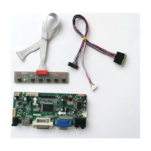 Fit LP156WF1 LP156WFC 15.6" VGA DVI 1920*1080 WLED notebook LCD panel LVDS 40Pins M.NT68676 screen controller board DIY kit