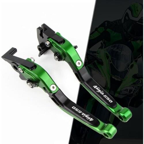 For KAWASAKI NINJA650 NINJA650R NINJA 650 650R 2017 2018 2019 2020 Motorcycle Adjustable Folding Extendable Brake Clutch Lever