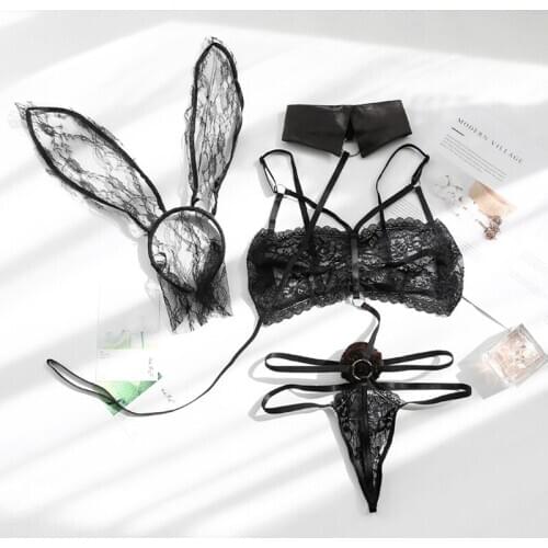 Sexy Women Cosplay Costume Bunny Girl Suits Ladies Erotic Uniform for Boyfriend Cute Party Roleplay Lingerie Rabbit Sleepwear