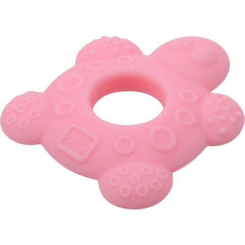 Sea Turtle Shape Silicone Teether Baby Infant Safety Food Grade Chewing Teethers Infant Newborn Tooth Children Toys