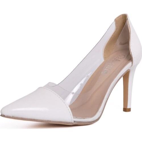 High Heels women 2019 Summer New Shoes Woman Pointed Toe Fine Heel Super High 9cm Slip-on Fashion Ladies Pumps