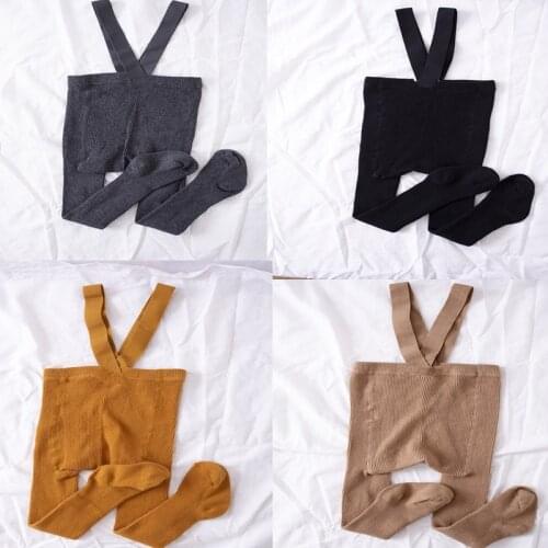 Thermal Slim Sling Pantyhose Elastic And Breathable Baby Cotton Pantyhose Warm Trouser Socks For Baby Toddle Overall Leggings