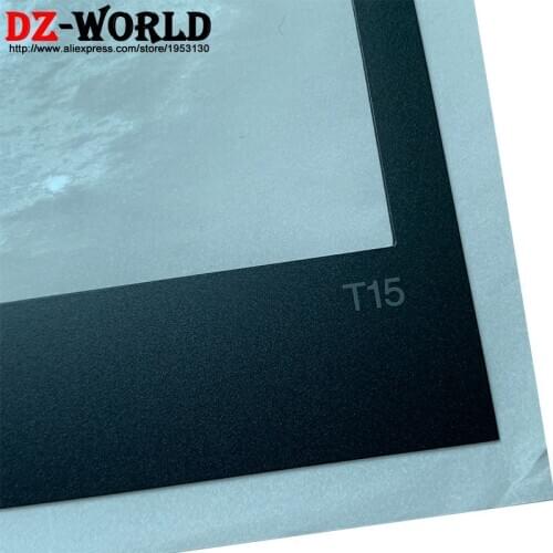 LCD Bezel Screen Front Frame Mylar Sticker for Lenovo Thinkpad T15 Gen1 IR Camera Laptop with Double-Sided Adhesive 5B30S73498