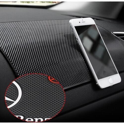 1Pcs Car Dashboard Non-Slip Mat PVC Silicone Anti-Slip Pad For Mercedes Benz W203 W204 W205 W210 W211 W212 W213 Smart Accessorie