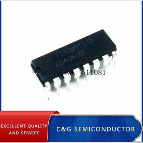 10PCS CD4060BE HCF4060BE HCF4060 CD4060 DIP16