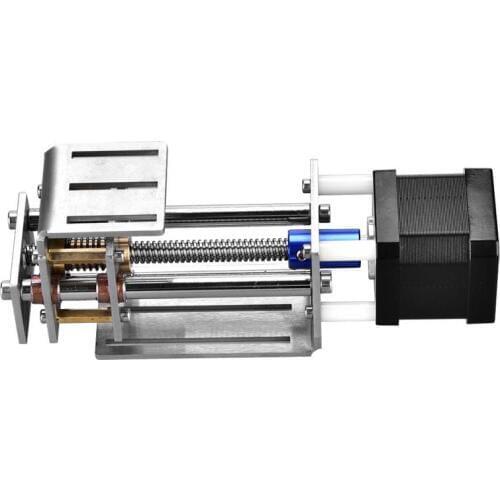 12V 60mm Milling Linear Motion Guide Rail Z-Axes Slide Guide Hardware for Woodworking Tools CNC Engraving Machine discount