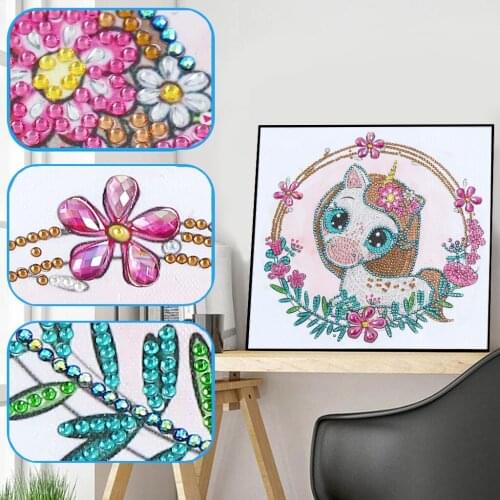5D DIY Special Shaped Diamond Painting Horse Handmade Needlework DIY Diamond Embroidery Animal Rhinestone Picturenew
