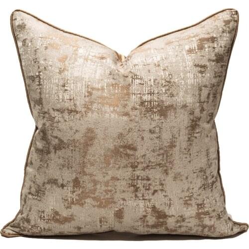 Abstract Brown Throw Pillow Case Polyester Sofa Cover Cushion Cover Practical High Quality Pillow Case Car Home Available