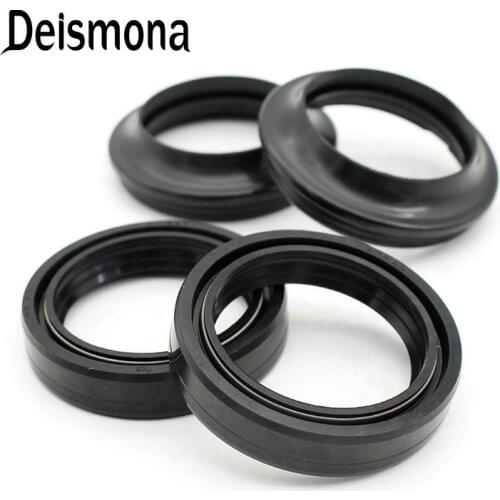 Motorcycle Front Fork Shock Absorber Oil Seals For KYMCO Grand Dink 125 Euro 2 Movie 125 4T Movie Euro 3 Agility R16 150