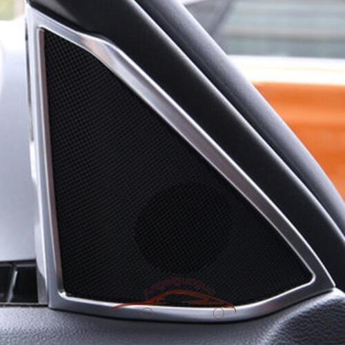 Angelguoguo ABS Car Tweeter Audio Speaker Decorative frame For Mercedes Benz 2013-2015 E Class