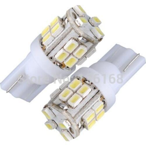 Free Shipping 10x T10 501 194 W5W Veilleuse 20 LED 1210 SMD Blanc Voiture Ampoule Lampe lumiere