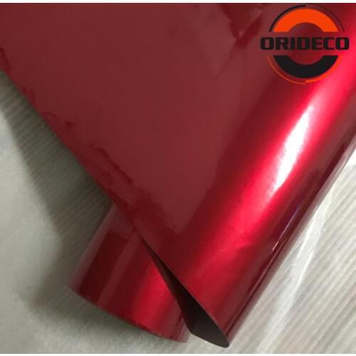 Premium quality 10/20/30/40/50X152CM/Lot Red Metallic Glossy Glitter Wrap Sticker for car wraps Glossy Candy Gold Vinyl Film