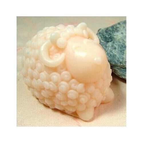 Shipping Wholesale goat silicon soap mold (No odor, no oil stains) Cake decoration mold manual soap mold fondant mould