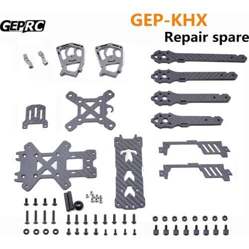 GEPRC GEP-KHX4 5 6 7 inch Elegant Hybrid-X Carbon fiber Quadcopter Frame kit Repair spare Arm Screw parts