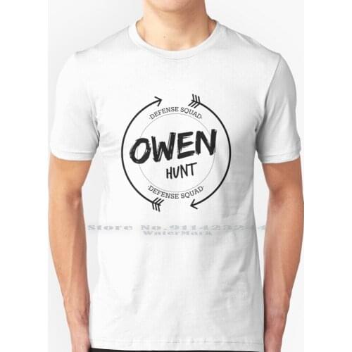 Owen Defense Squad T Shirt 100% Pure Cotton Greys Anatomy Greys Anatomy Alex Karev Izzie Stevens Meredith Grey Derek Ellen