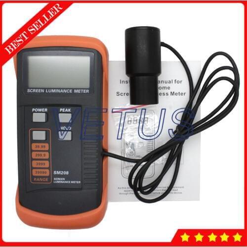 SM208 Screen Brightness Meter Luminance Meter Digital Low power Consumption Screen Luminometer
