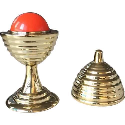 1 set height 10cm Ball And Vase close up Magic Tricks easy to do children kids magic toy Christmas gift magician gimmick