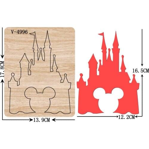New castle wooden dies cutting dies for scrapbooking Multiple sizes V-4996