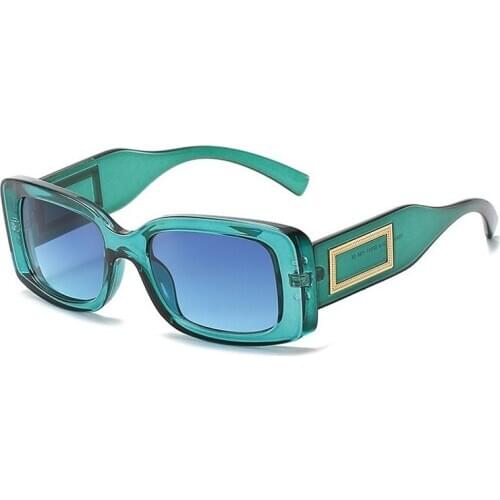 Narrow Square Sunglasses Women Men Retro Integrated Original Sun Glasses for Women Brand Trendy Sunglass Candy Oculos UV400