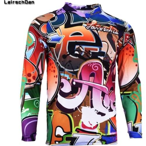 SPTGRVO LairschDan enduro mx jersey mtb 2019 maillot motocross clothing mountain bike long motorcycle downhill shirt for man