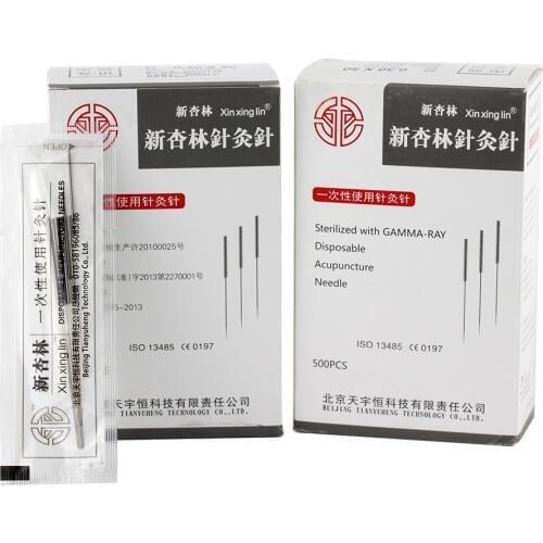 High Quality Acupuncture Needle Single Use Disposable Sterile Acupuncture Needle With Tube Needle 1500 Pcs(3 Packs) Size Choose