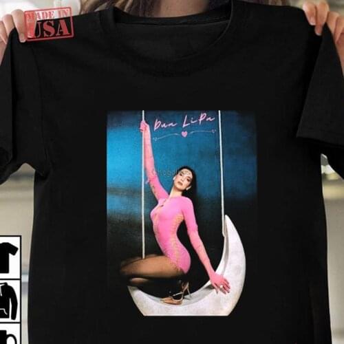 D. Lipa T Shirt Music Gift Singer Musician Fashion Designer Music Shirt Gift For Fans Funny Music Shirt C24