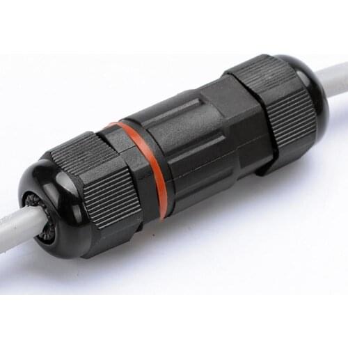 Cable Connector IP68 Waterproof 250V&16A 6-12mm Electrical Wire Sealed Retardant 3 pin Junction Box Wire Conector for LED Lights