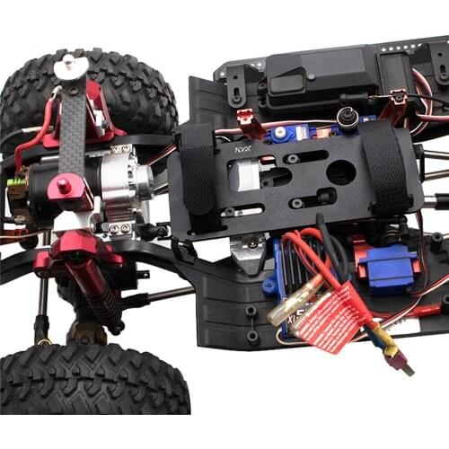 For TRX-6 TRX-4 RC Car Parts Lightweight Aluminum Alloy CNC Front Transmission Gearbox Upgrade Bracket Kit Set