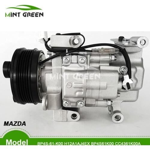 For AC COMPRESSOR For MAZDA 3 04-08 MAZDA 5 06-09 BP4S-61-K00 H12A1AJ4EX BP4S61K00 CC4361K00A CC4361K00B CC2961450G H12AOBW4JZ