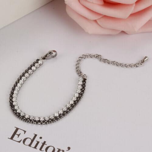 OUFEI Stainless Steel Bracelet Fashion Jewelry 2020 Charm Black Bracelets For Women Summer Accessories Boho Jewelry