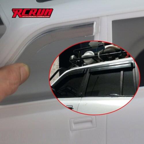 RCRUN rain visor for 1:10 model car climbing car land cruiser LC80 RC car parts toys