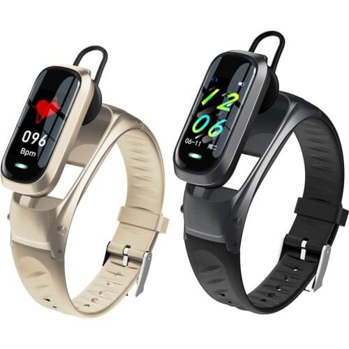 B9 Bluetooth call Smart watch Smart bracelet wristband Bluetooth headset heart rate monitoring IOS Android watch men and women