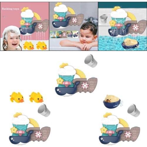 Funny Adorable Bathtub Toy Bath Toys for 1-3 Years Toddler Baby Play Time Sensory Development Swimming