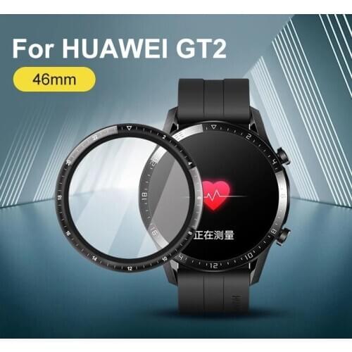 Soft Fibre Glass Protective Film Cover For Huawei Watch GT2 Honor Magic 2 46mm GT2 Pro GT2e Full Screen Protector Watch Case