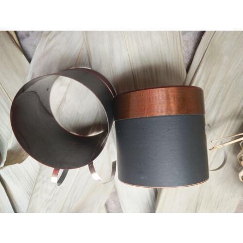 1 piece ID 3" 76.2mm Flat aluminum wire 8 ohm woofer bass loudspeaker horn speaker voice coil