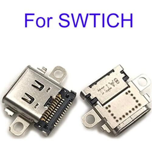 1Pcs Original Charging Port For Nintendo Switch NS Console Charging Port Power Connector USB Type-C Charger Socket For Switch