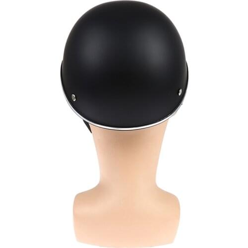 1PC Motorcycle Half Helmet Safety Hard Hat Racer Scooter Half Face Vintage Paint