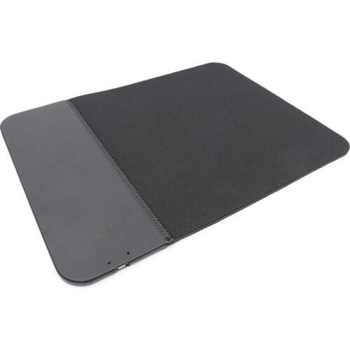 10W Wireless Charging Mouse Pad Mobile Phone Wireless Charger fast Charging Mouse Pad Mat PU Leather Mousepad for Smartphone