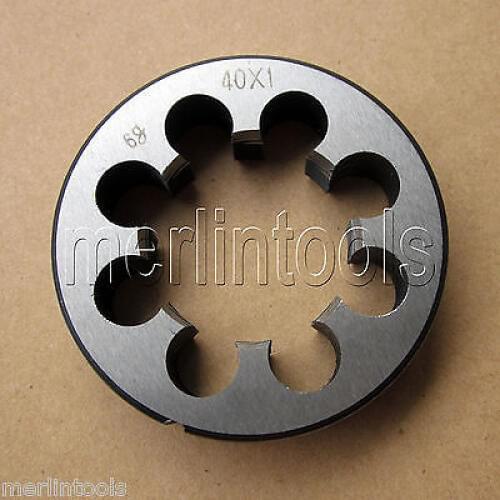 40mm x 1 Metric Right hand Die M40 x 1.0mm Pitch