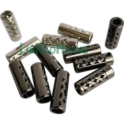 50pcs/lot metal zinc alloy cord bell stoppers cord end lock bungee cord paracord carabiner rope bell free shipping